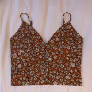 Forever 21 Daisy Crop Top / Bralette